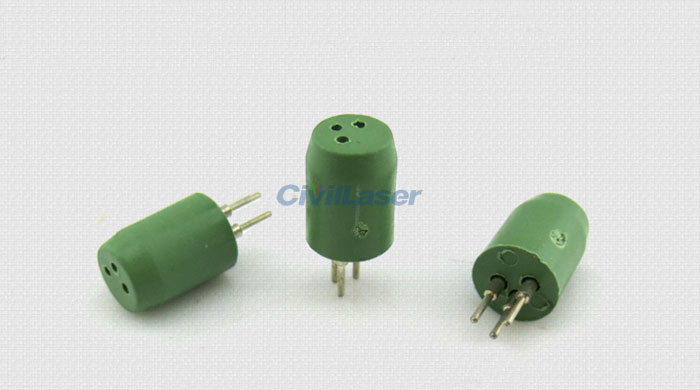 three pins laser diode test socket